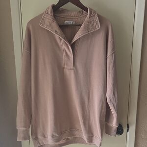 Michelle Mae Tan Waffle Knit Top